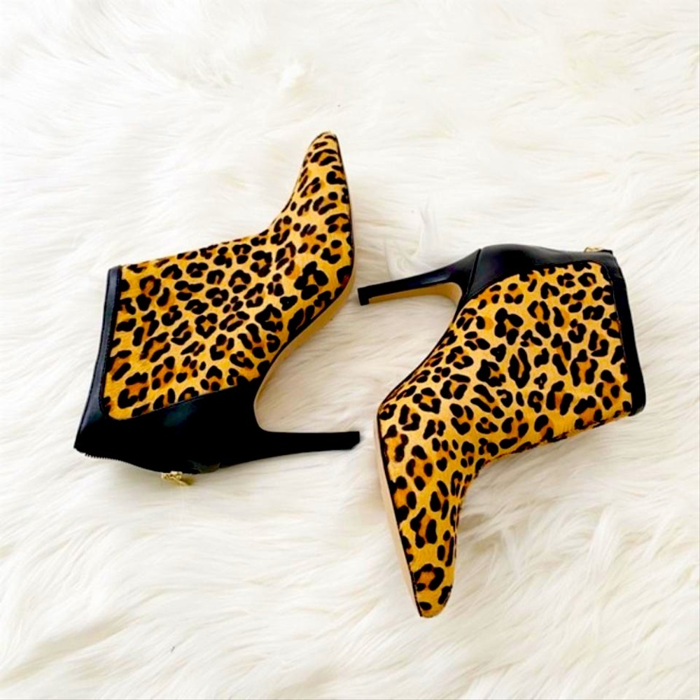 High heel boots| Cheetah Print